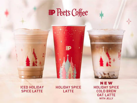 peets 2022 holiday cup